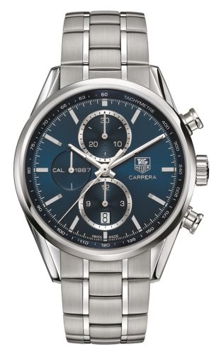 TAG Heuer Carrera Calibre 1887 41 Stainless Steel / Blue / Bracelet